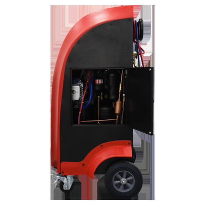 Büyük Tekerlekli LCD Ekran Kırmızı Kapaklı AC Gaz Kurtarma Makinesi